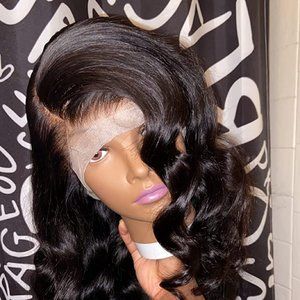 Long Wigs13×6 HD Lace Front Wigs Human Hair Body Wave Glueless 180 Density